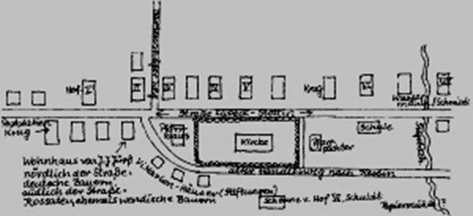 Parkentin Lageplan 1800